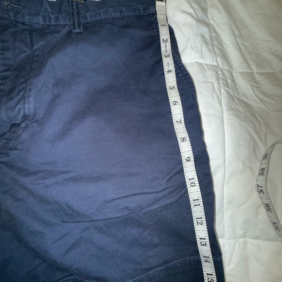 Polo Ralph Lauren Navy Blue Flat Front Shorts. Size 40. - Picture 5 of 5